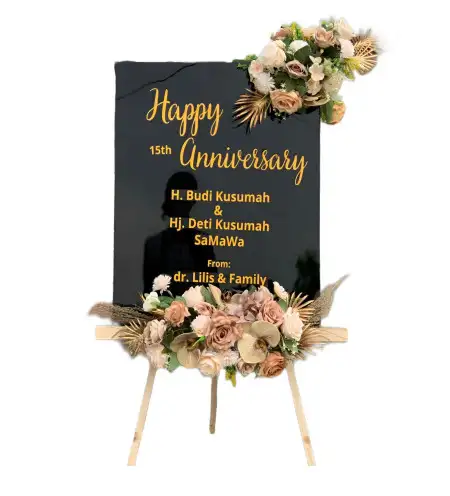 Papan Bunga Akrilik Malongpong